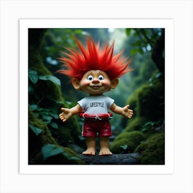 Trolls 4 Art Print