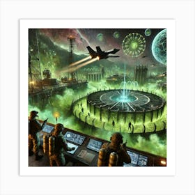 Venoxian Defense Authority Role Art Print