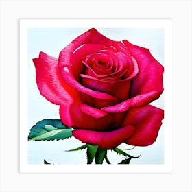 Rose charm Art Print