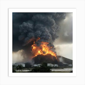 St. John'S Fire Art Print