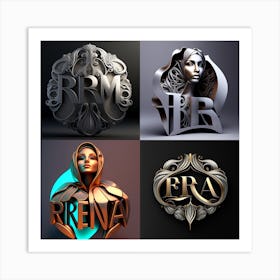 Rohan2001ster Fashion Logo Reema In 3d 1073456310995140718 5944b7c8 59fc 4751 819a 8e57ebfffd22 Art Print