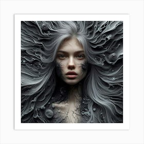 Ethereal Girl 2 Art Print