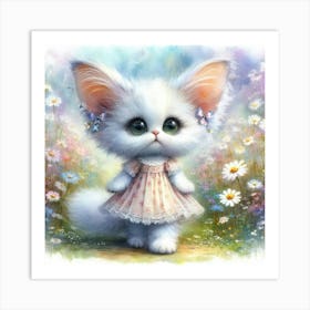 Kitty Cat 3 Art Print