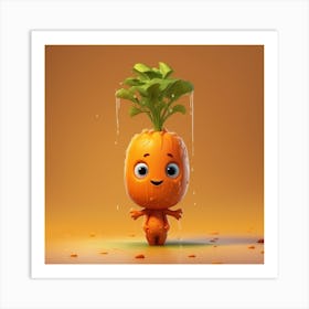 Carrot Art Print