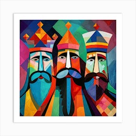 Three Kings 1 Art Print