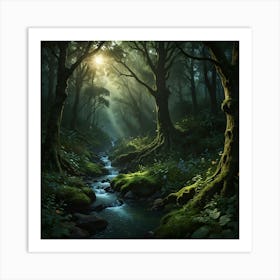 Fairytale Forest 20 Art Print