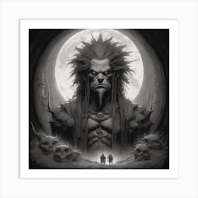 Wrath Of The Lich Art Print