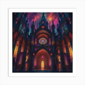 Gothic Cathedral 17 Art Print