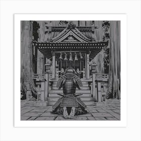 Samurai Art 88 Art Print