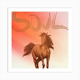 Soul of sun Art Print