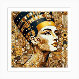 Egyptian Queen 1 Art Print