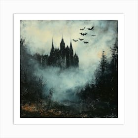 Bats In The Fog Art Art Print