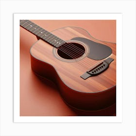 Acoustic Guitar 8 Art Print