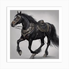 Horse Of The Gods Art Print