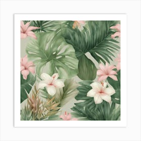 Modern Botanical Illustration 3 Art Print