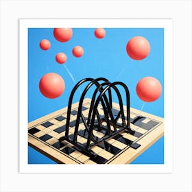 Chess Game 8 Art Print