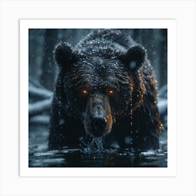 Grizzly Bear 4 Art Print