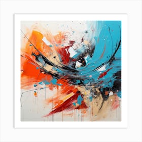 Abstract Painting 48 Art Print