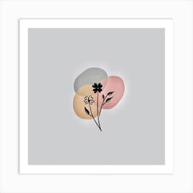 Flower Painting Art Print