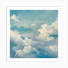 Clouds In The Sky 12 Art Print