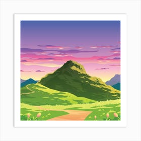 Scottish Landscape Art Print