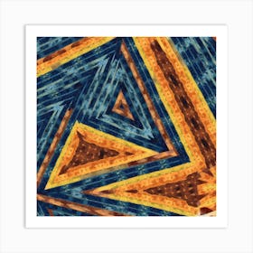 Triangles Art Print