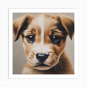 Puppy Eyes Art Print