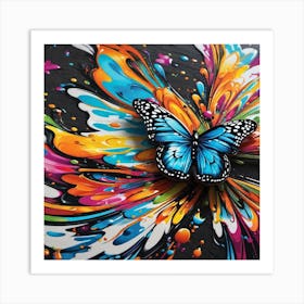 Colorful Butterfly 34 Art Print