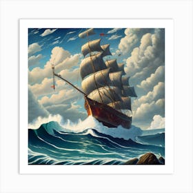 Sailing Ship Art Print