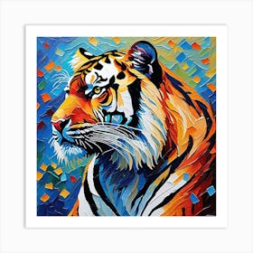 Tiger 9 Art Print