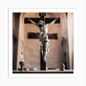 Cross Of Jesus Art Print