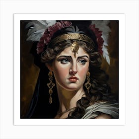 Greek Goddess 12 Art Print