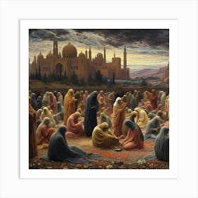 Crucifixion Of Jesus Art Print