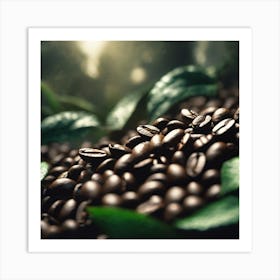 Coffee Beans 46 Art Print