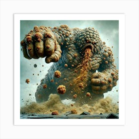 Toxarion Plague Titan Toxic Impact Art Print