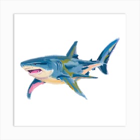 Bull Shark 06 Art Print
