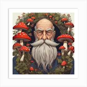 Muscaria man Art Print