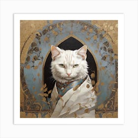 An Elite Cat Art Print