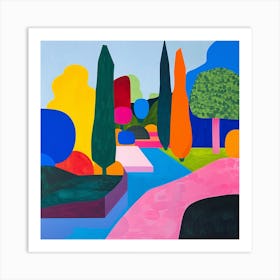 Colourful Gardens Chiswick House Gardens United Kingdom 4 Art Print