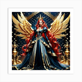 Angel Of The Sky 1 Art Print