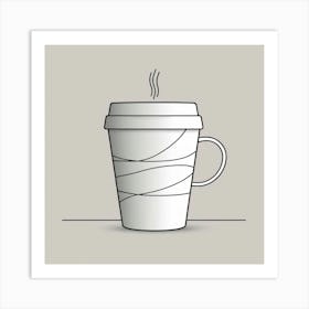 Coffee Cup 57 Art Print