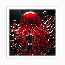 Red Jelly 17 Art Print