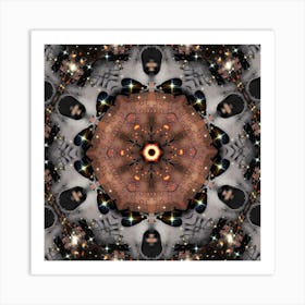 Skull Mandala Art Print