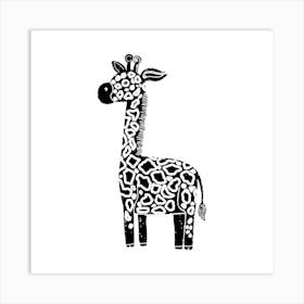 Giraffe Art Print