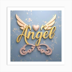 Angel 8 Art Print