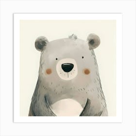 Bear Illustration 1 Art Print