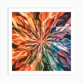 Abstract Fractals Poster