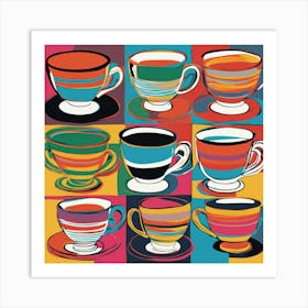 Tea Art 53 Art Print