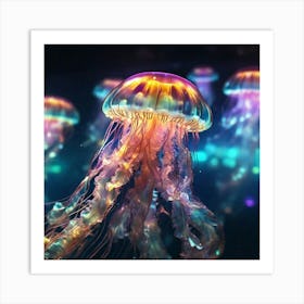 Jellyfish Art Print