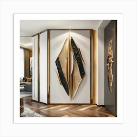 Modern Living Room Art Print